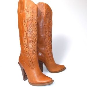 RARE Jessica Simpson Abilene Cowgirl Boots